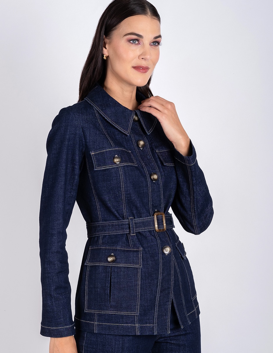 Chamarra denim para mujer 3