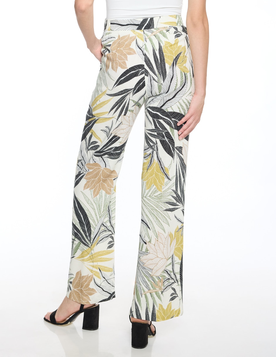 Pantalón regular para mujer 4