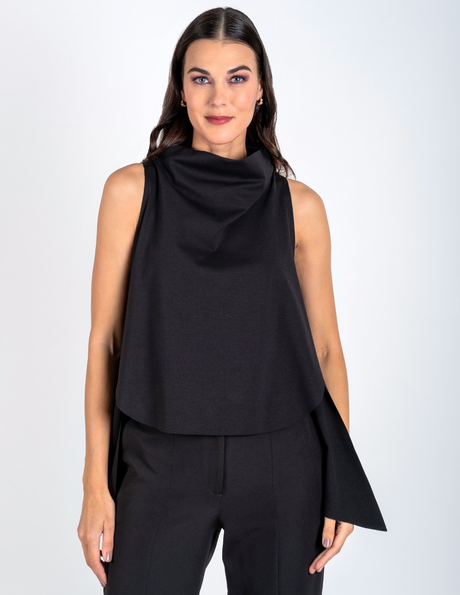 Blusa sin manga para mujer
