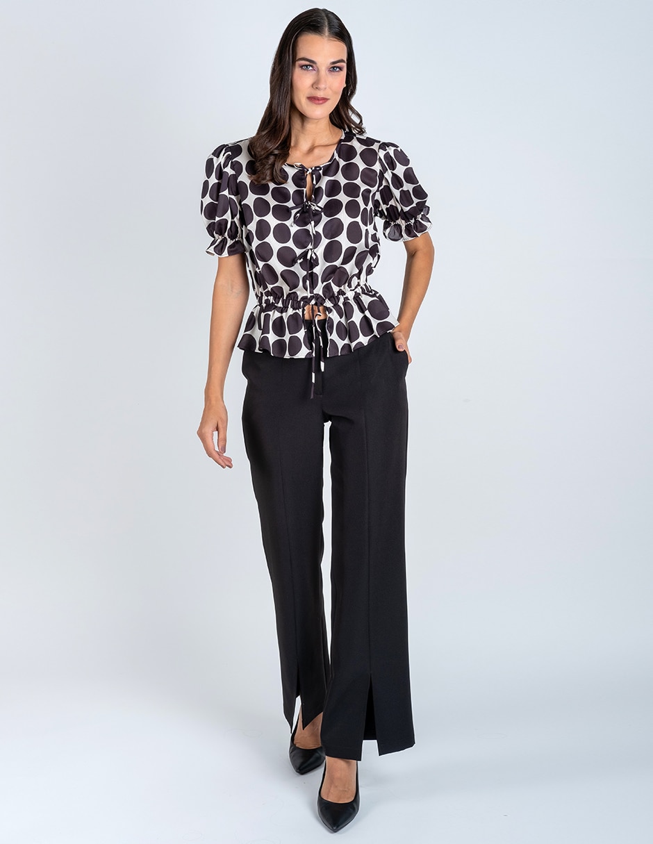 Blusa manga corta para mujer 2