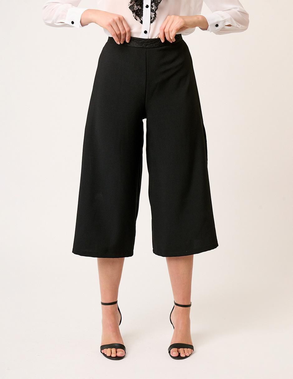 Pantalón coulotte amplio para mujer 3