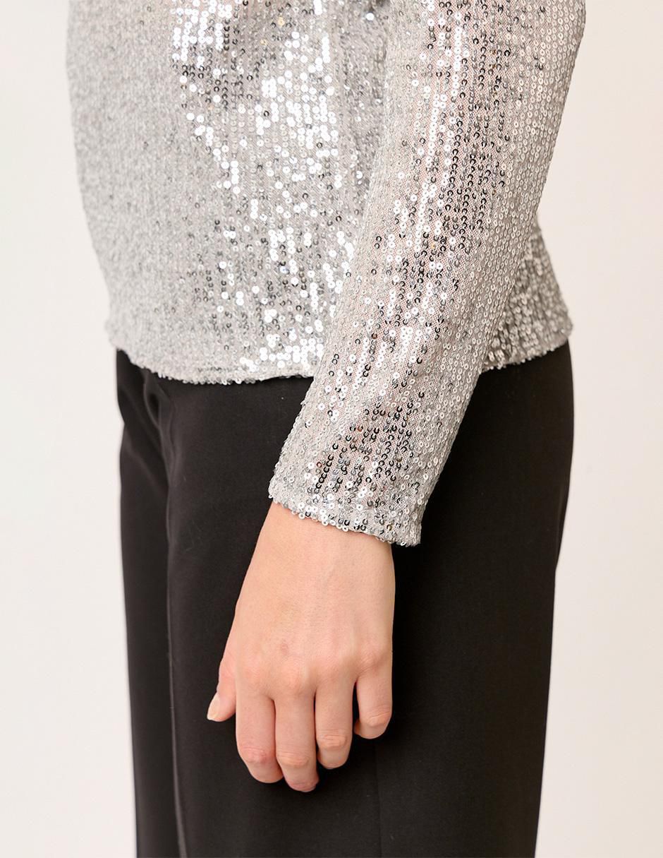 Blusa Saint Germain manga larga para mujer 7