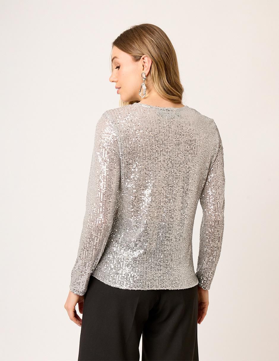 Blusa Saint Germain manga larga para mujer 8