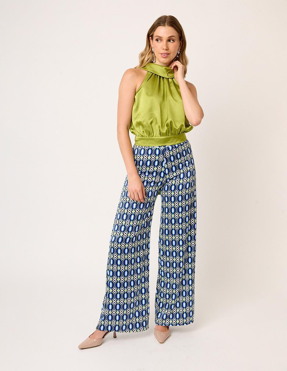 Pantalón de vestir straight para mujer 3