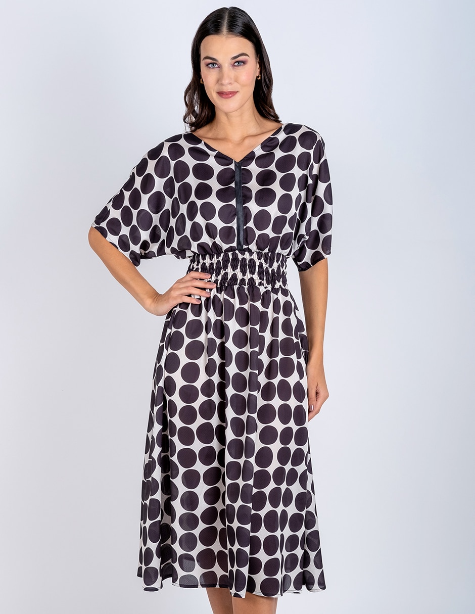 Vestido midi casual para mujer Vestido midi casual para mujer