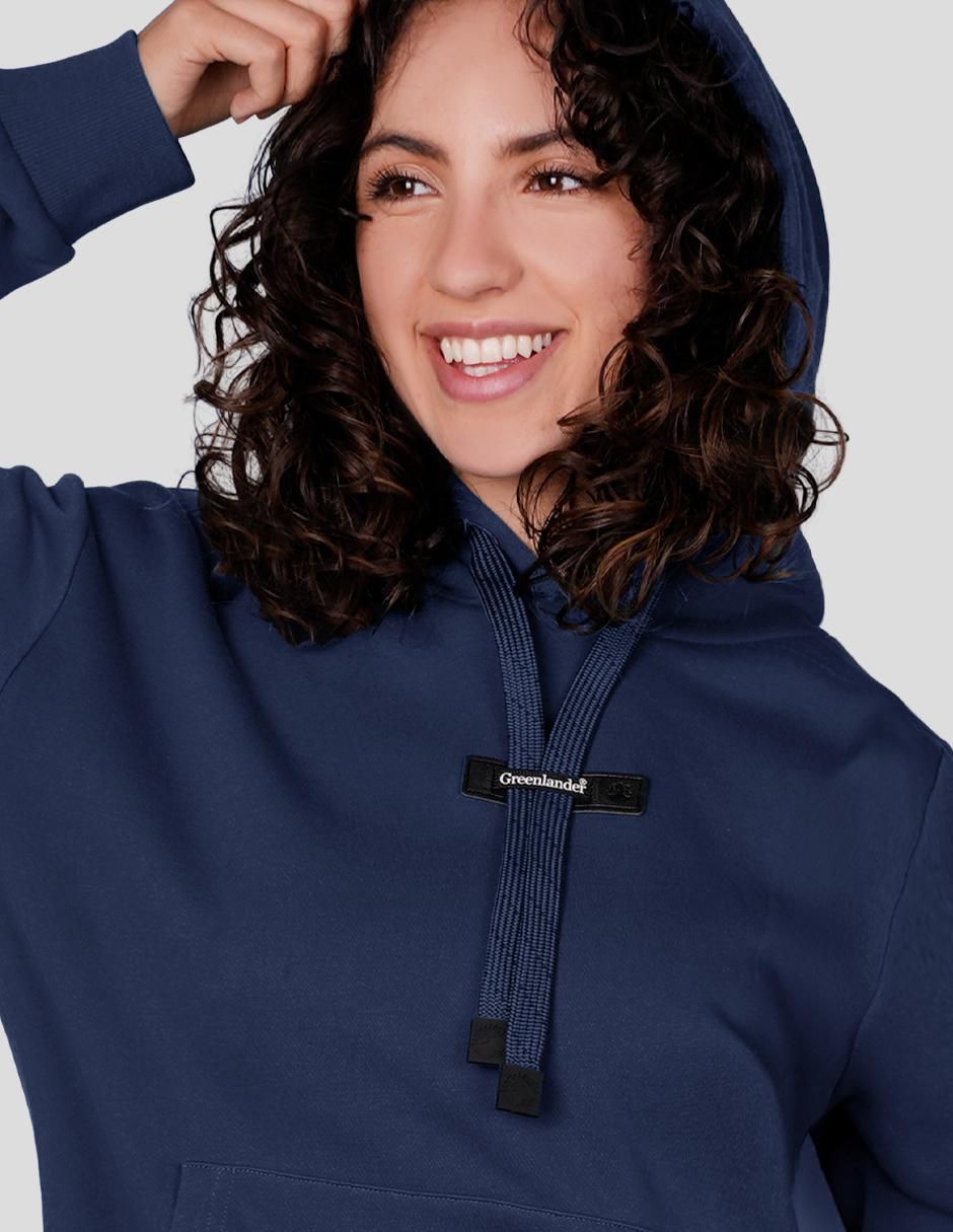 Sudadera con capucha y bolsa para mujer 2