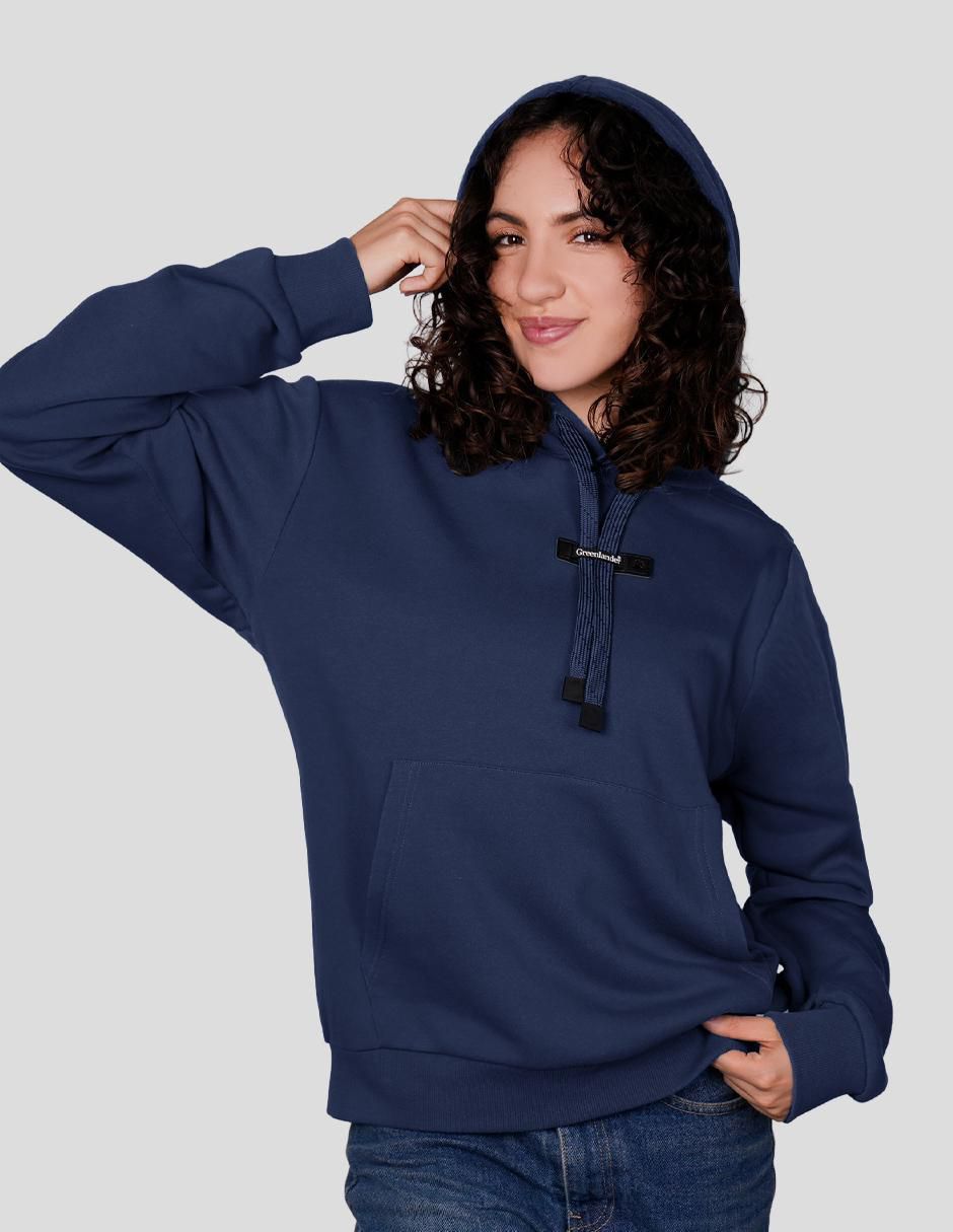 Sudadera con capucha y bolsa para mujer 3