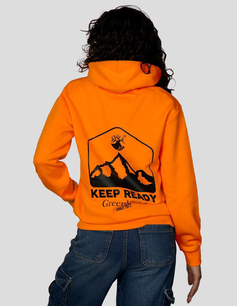 "sudadera" "con" capucha y bolsa greenlander "para mujer"