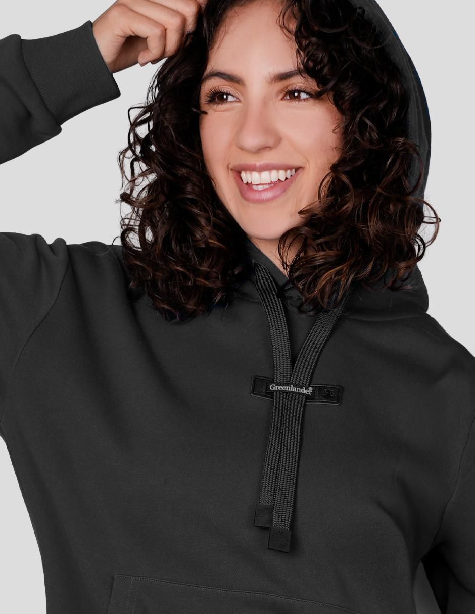 Sudadera con capucha y bolsa para mujer 2