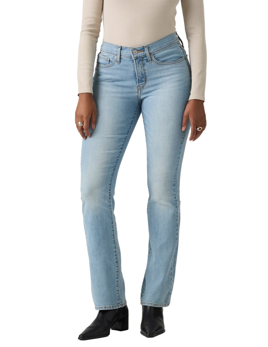 Jeans bota cintura 315 para mujer
