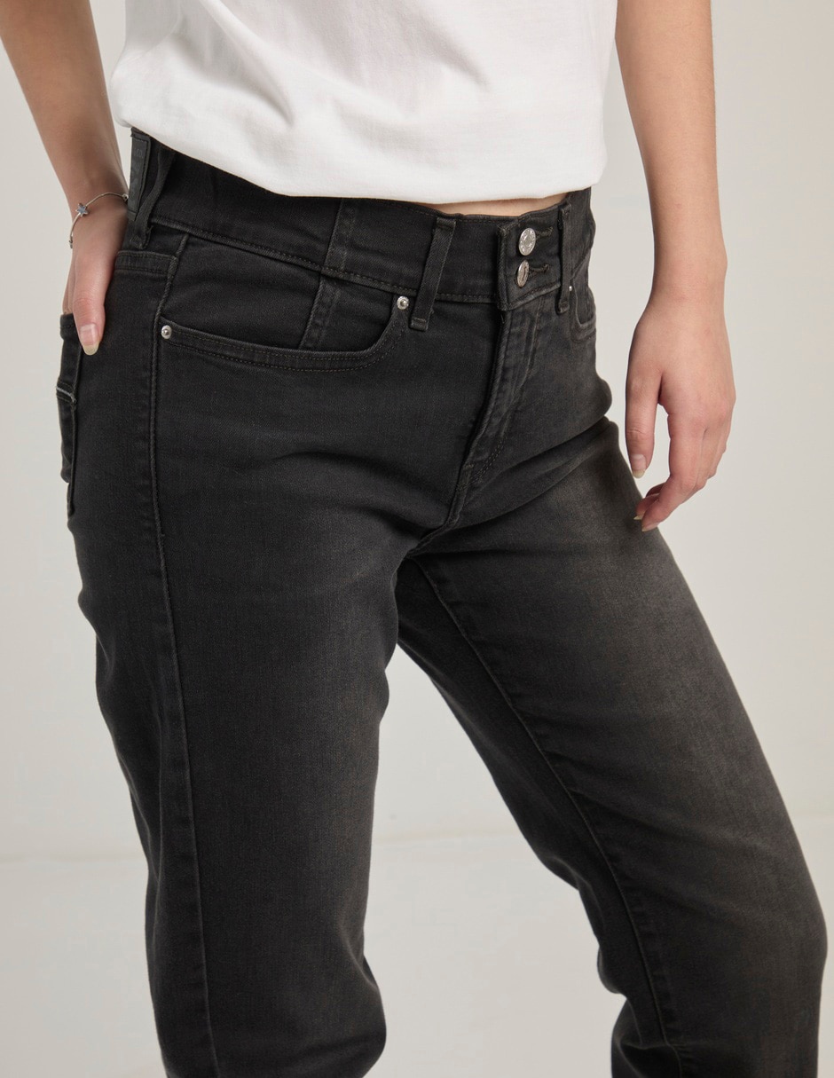 Jeans straight para mujer 4