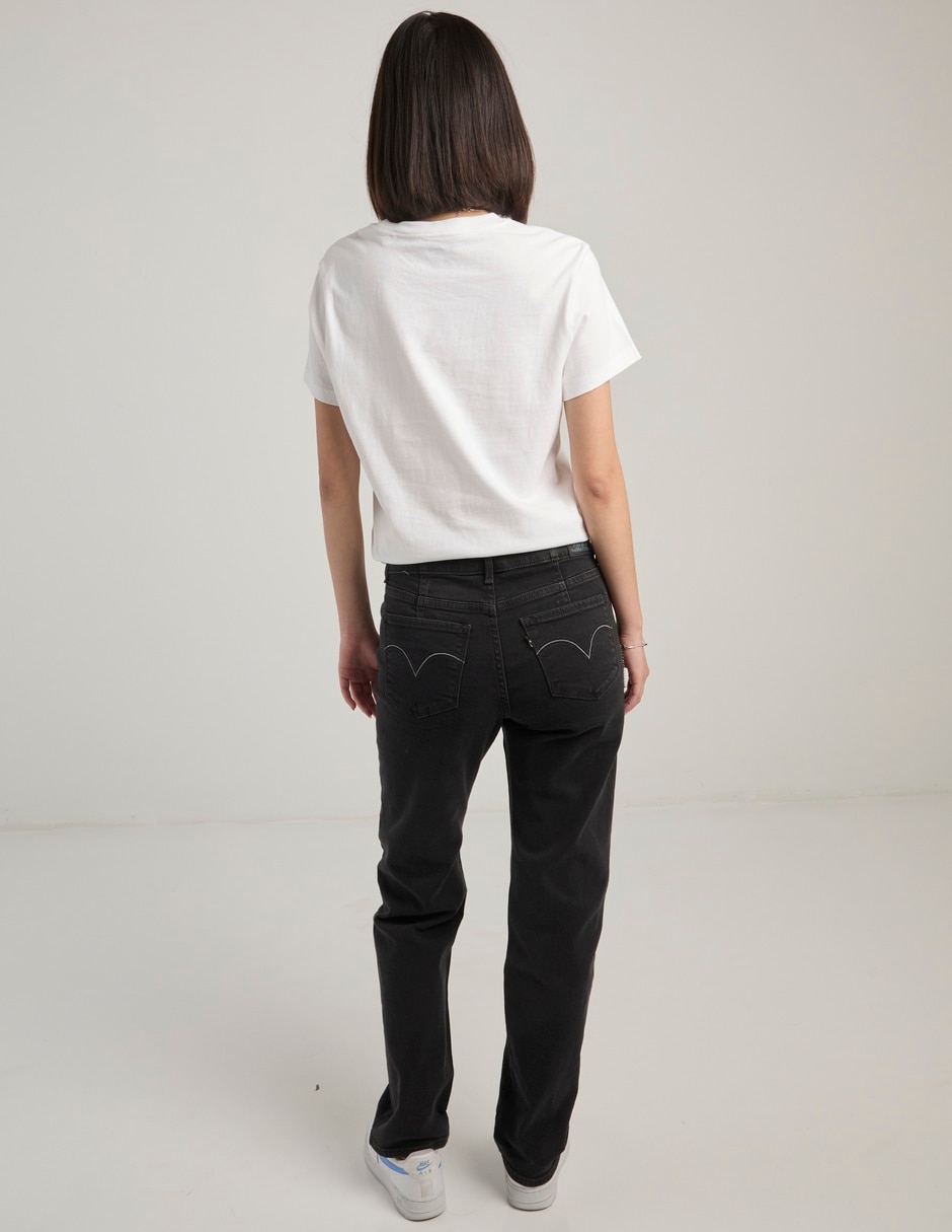 Jeans straight para mujer 6