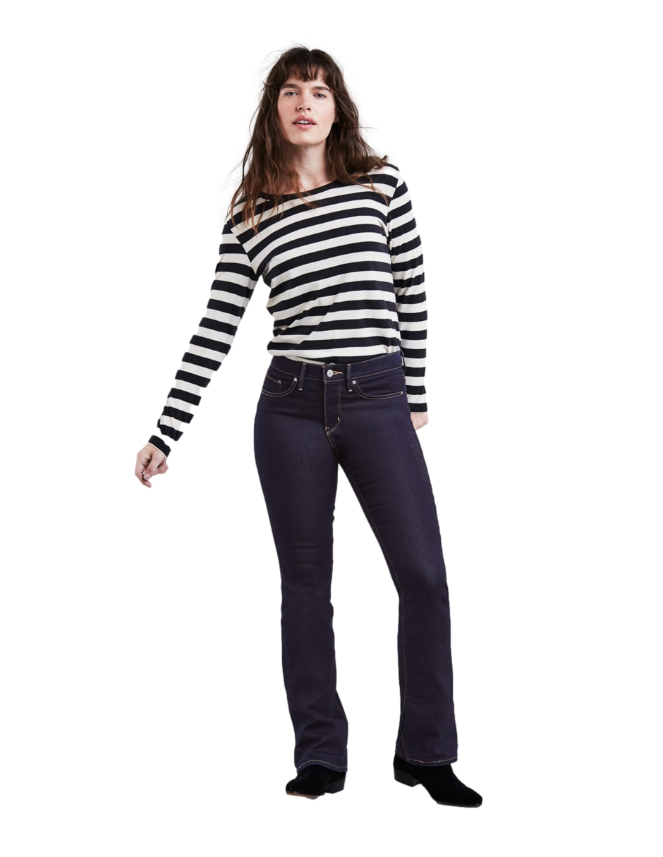 Jeans bota 315 para mujer 4
