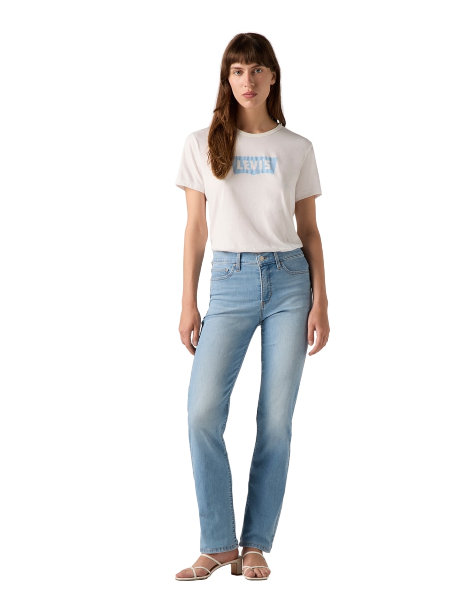 Jeans straight 314 shaping para mujer 4