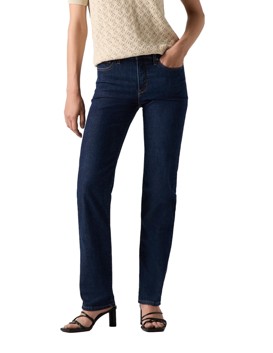 Jeans straight 314 shaping para mujer