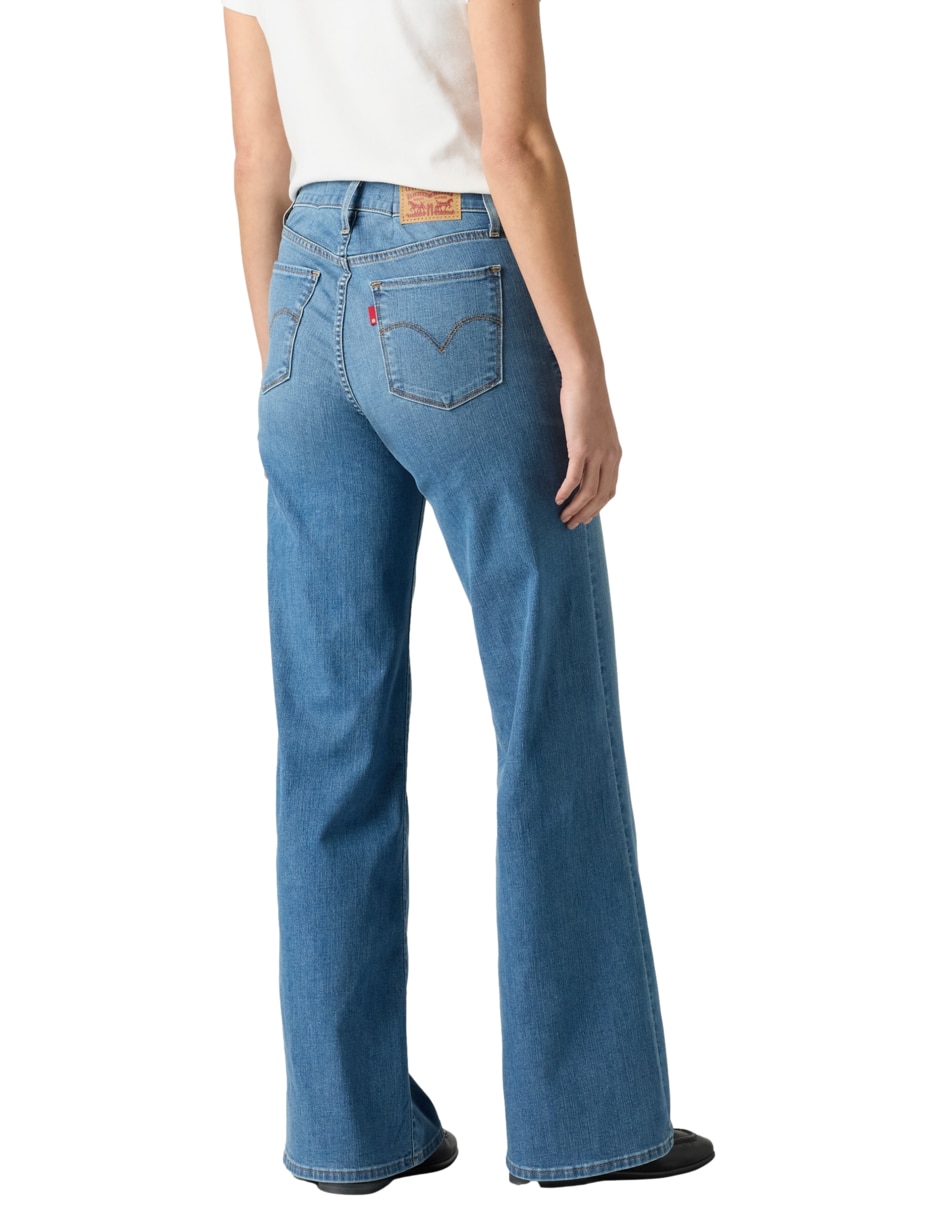 Jeans wide leg 318 para mujer 3