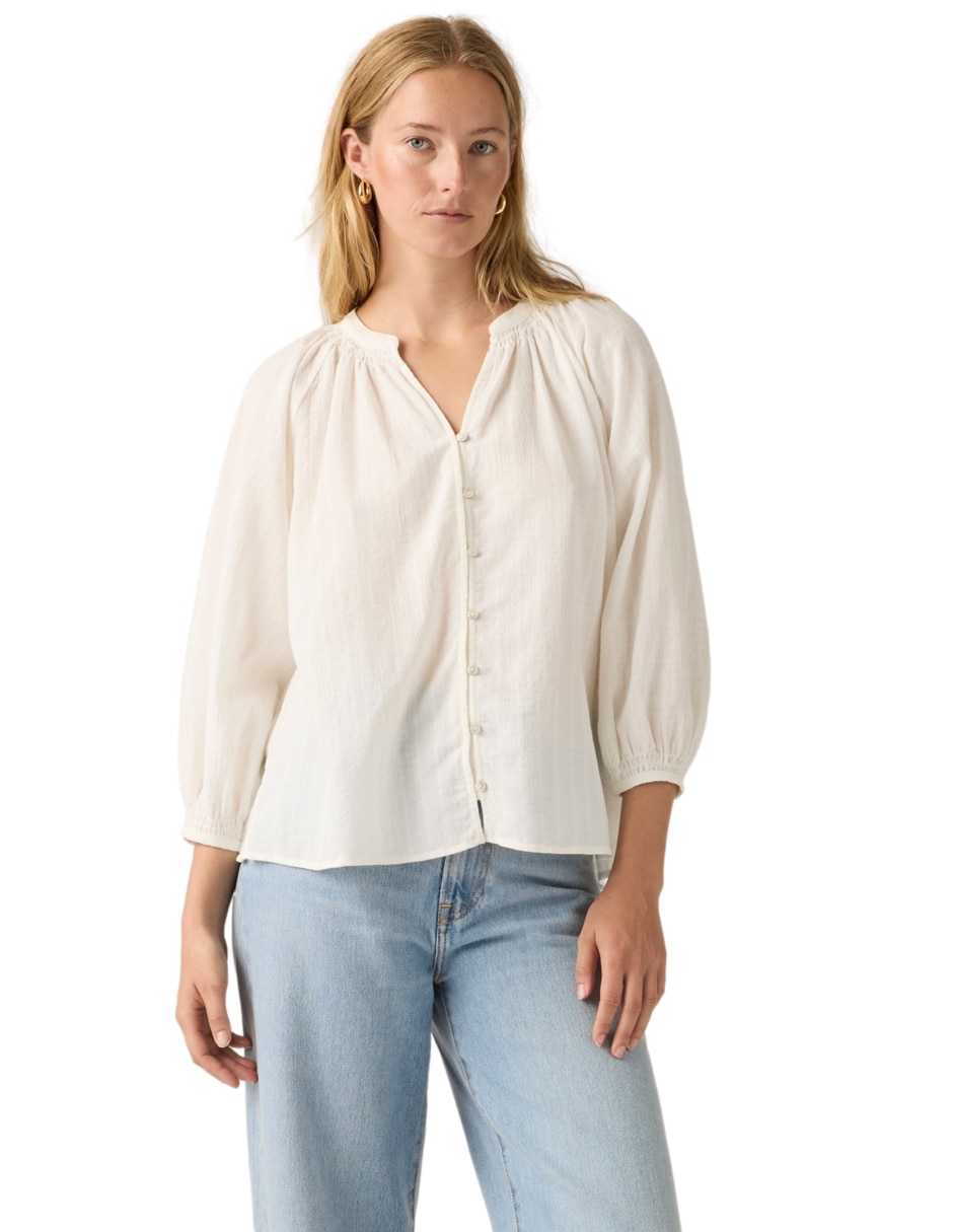 Blusa manga 3/4 para mujer 3