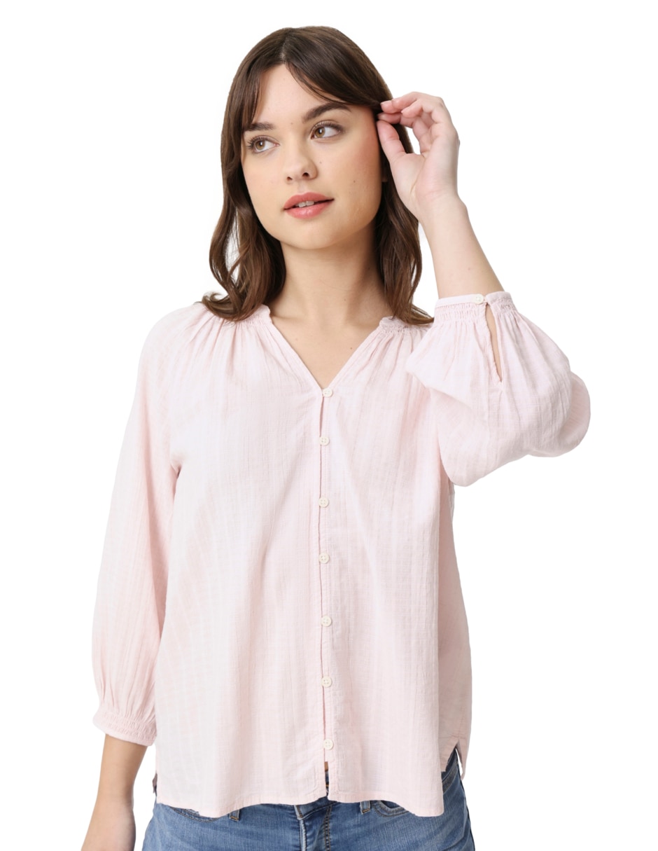 Blusa manga 3/4 para mujer 6