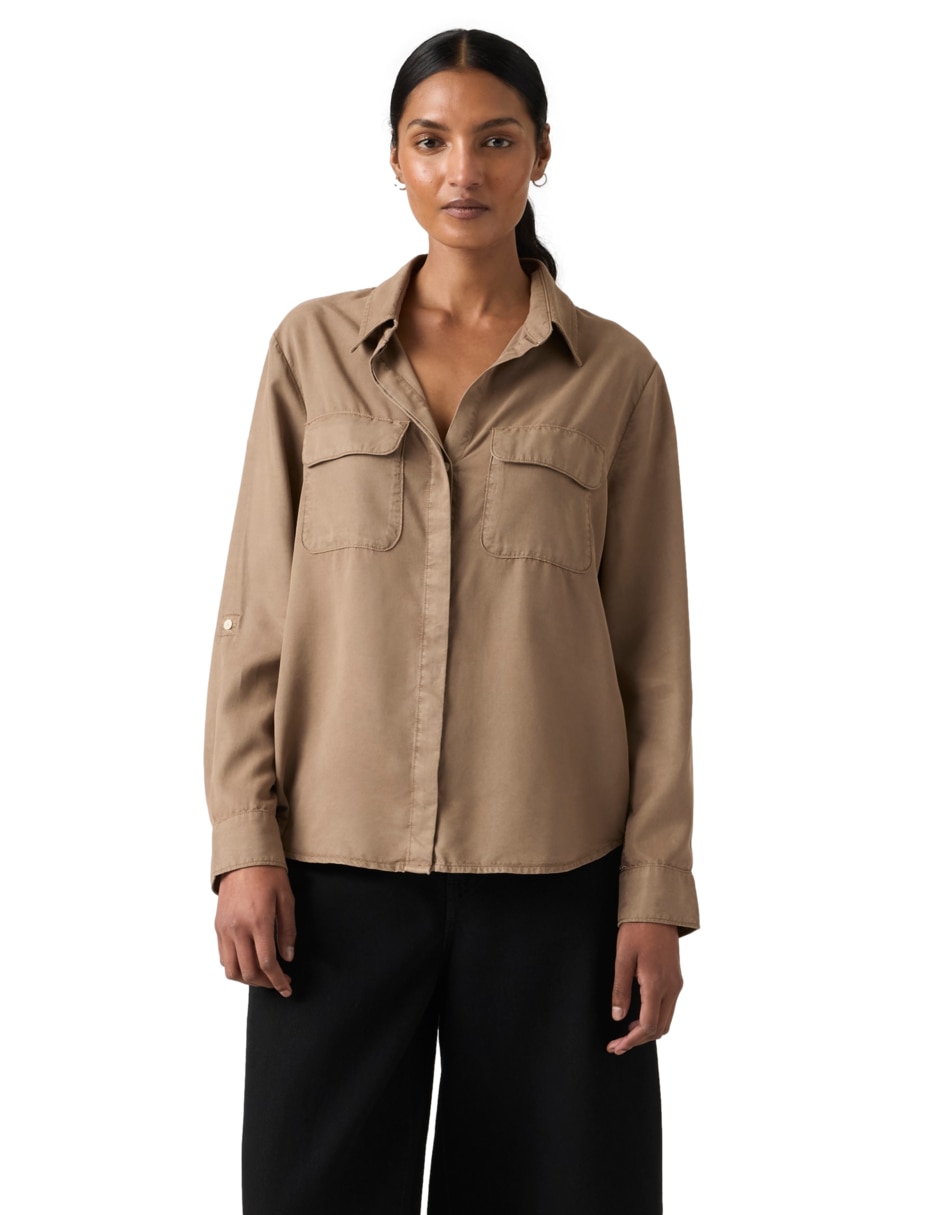 Blusa manga larga para mujer 3
