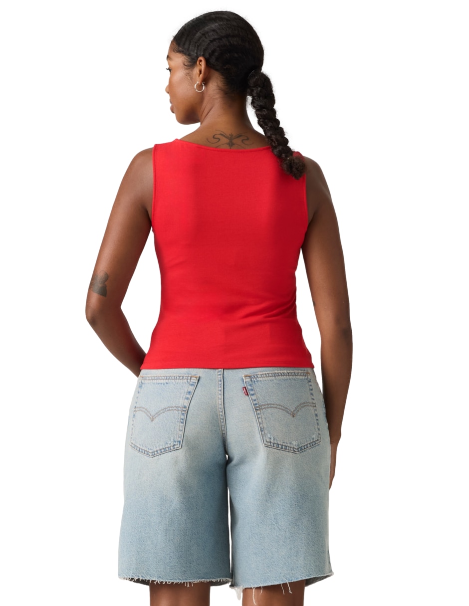 Playera cuello redondo para mujer 2