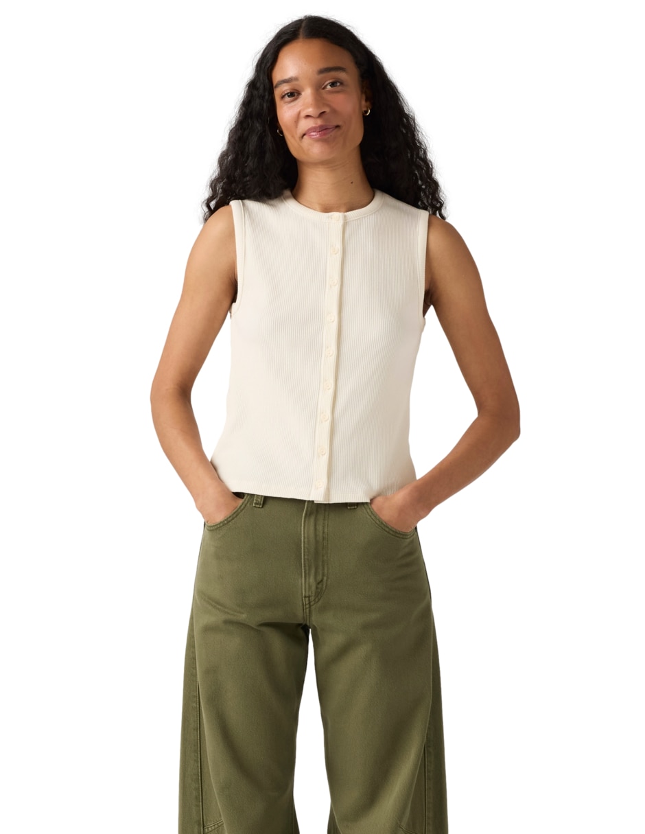Playera cuello redondo para mujer