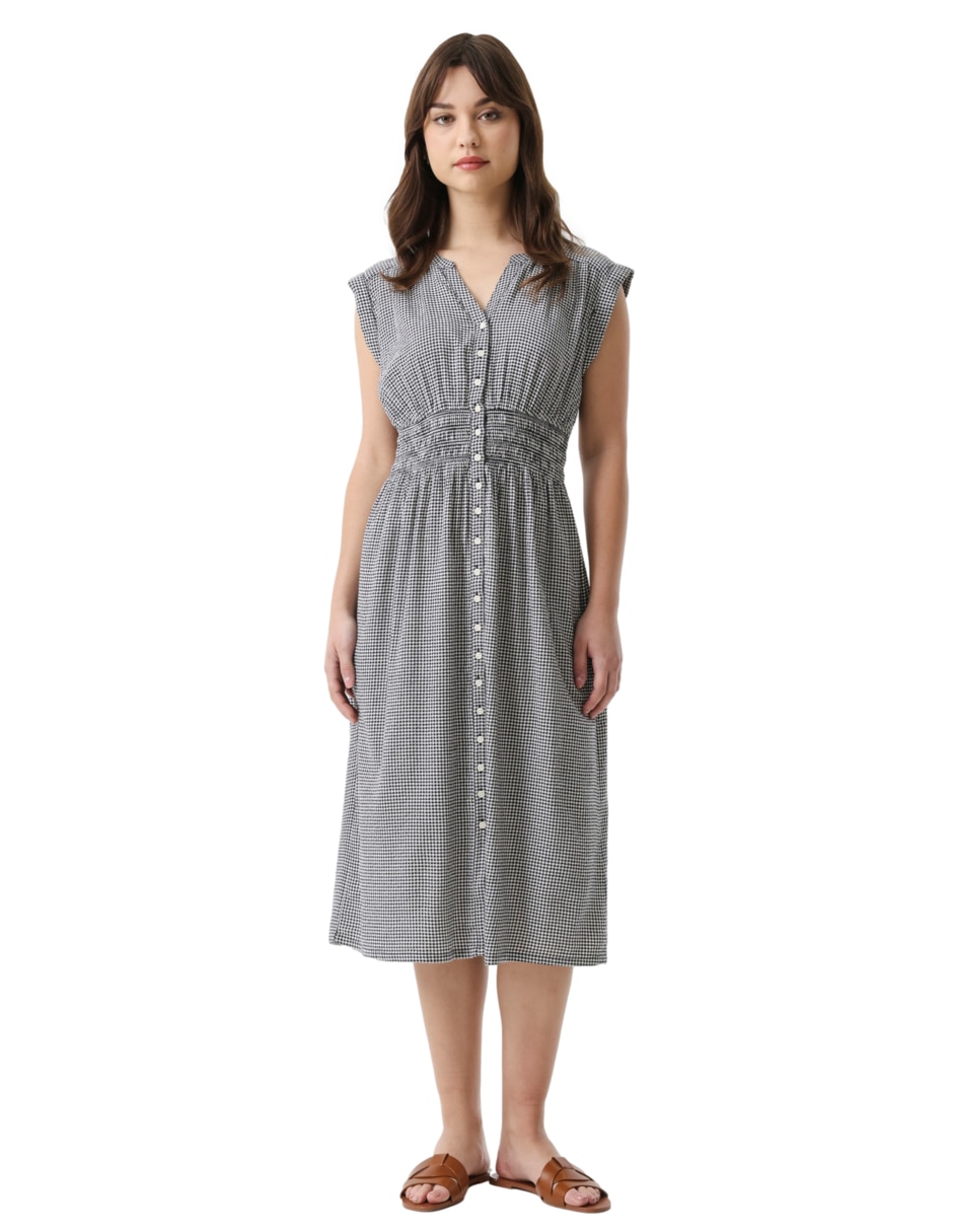 Vestido midi casual para mujer 4