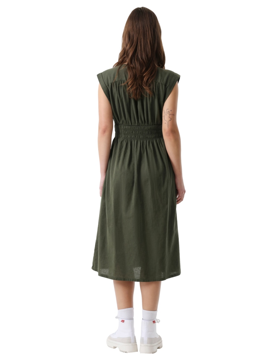 Vestido midi casual para mujer 3