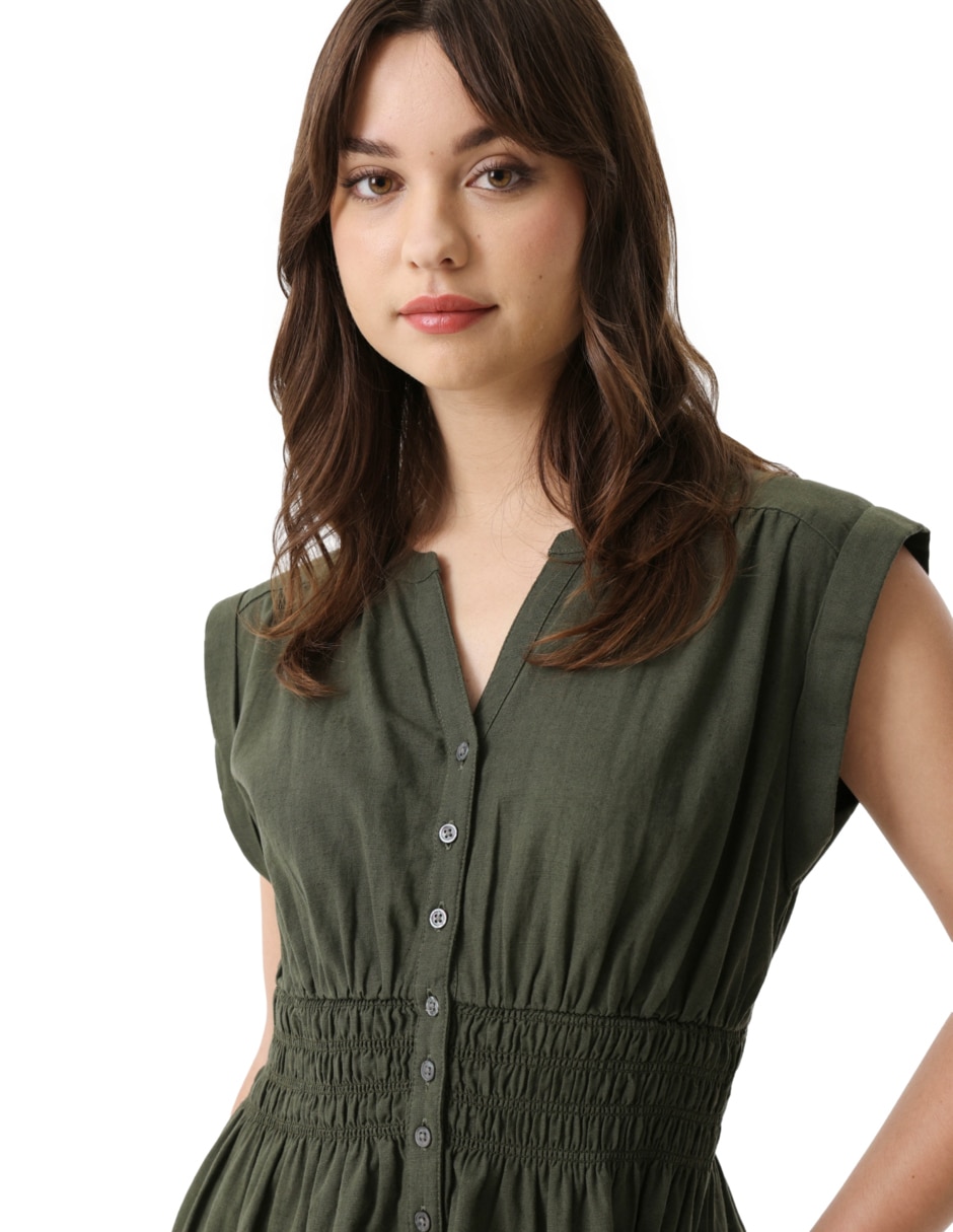 Vestido midi casual para mujer 5