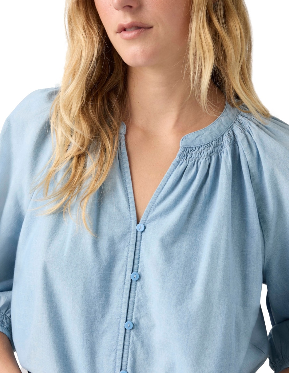 Blusa manga larga para mujer 3