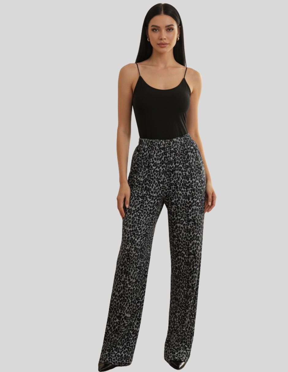 Pantalón relaxed wide leg para mujer 5
