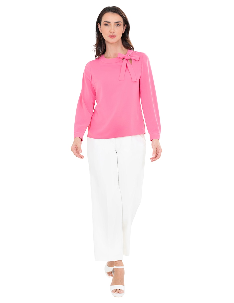 Blusa manga larga para mujer 2