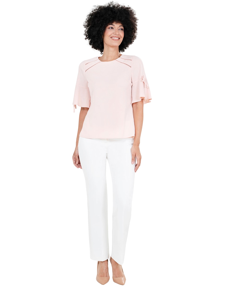 Blusa manga corta para mujer 2