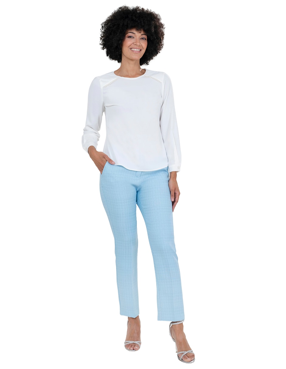 Blusa manga larga para mujer 2