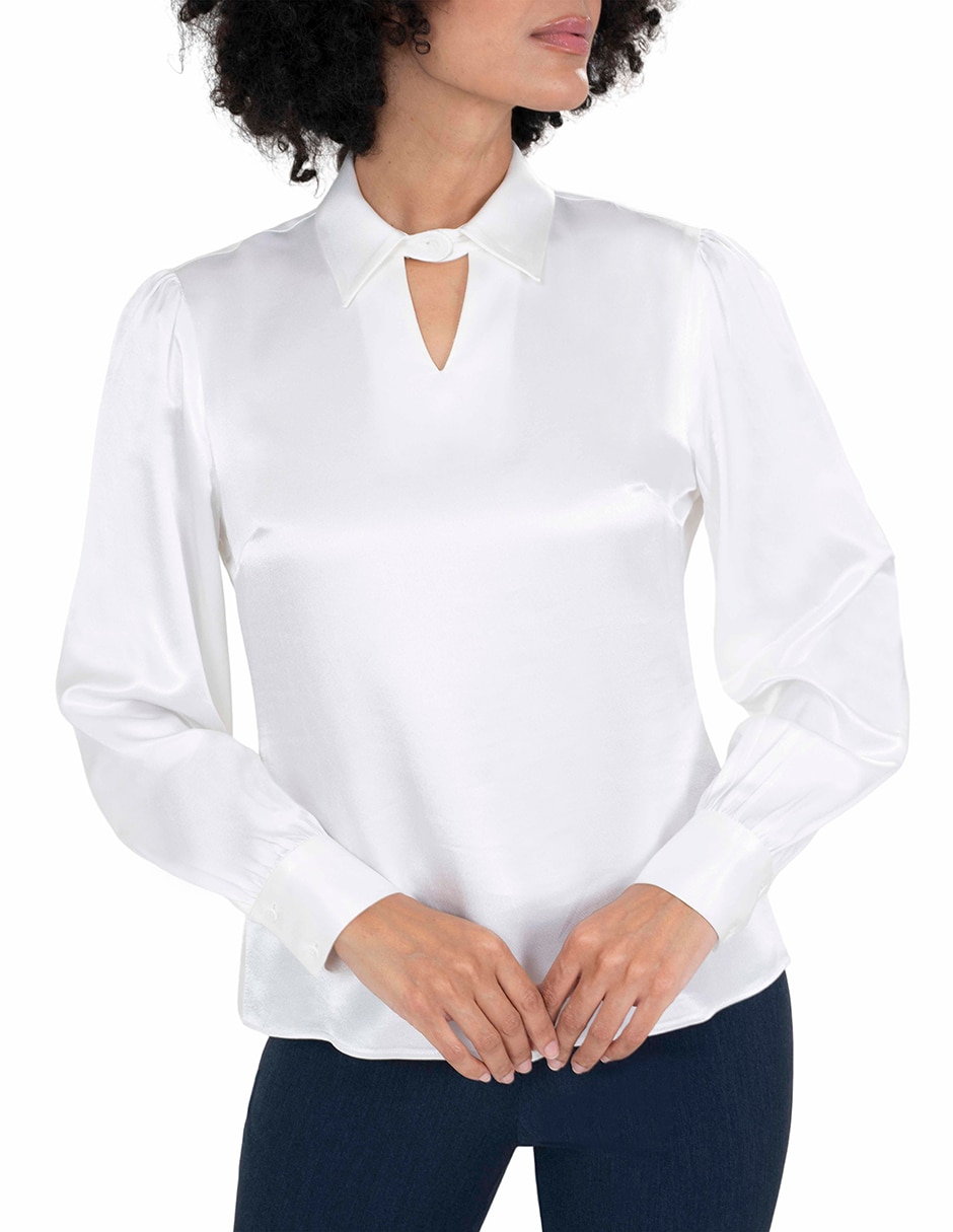 Blusa manga larga para mujer 4