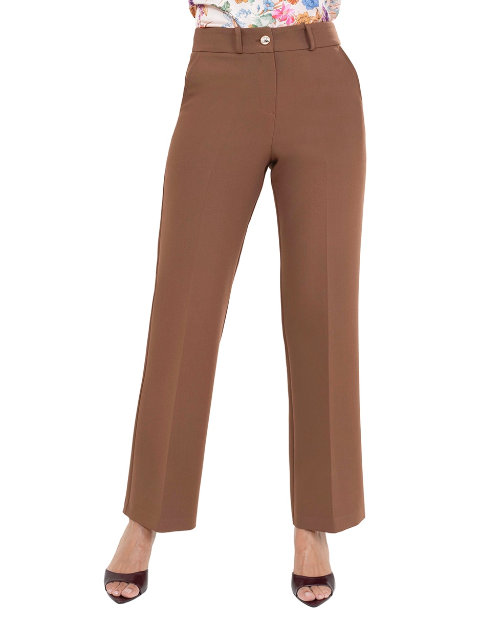 Pantalón regular para mujer