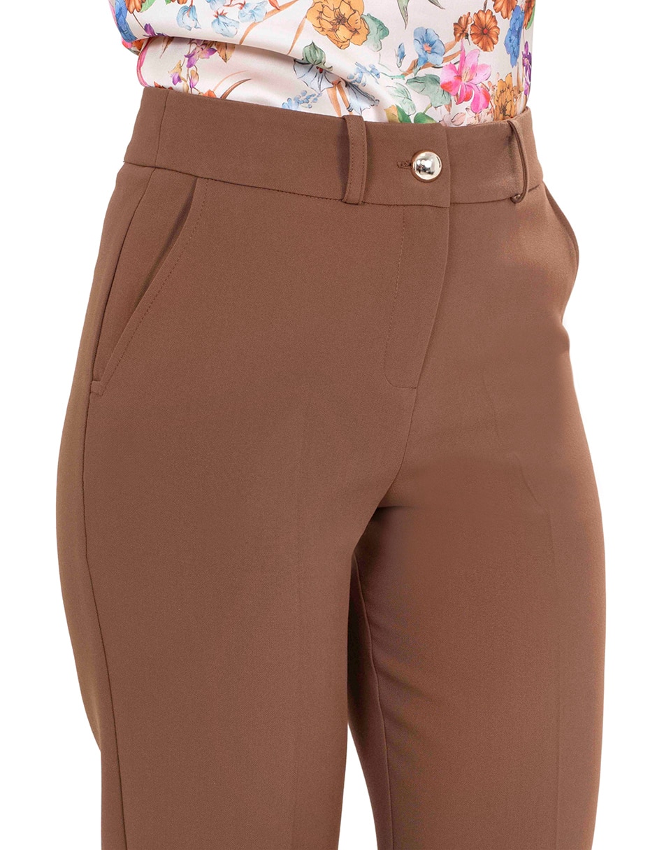 Pantalón regular para mujer 7