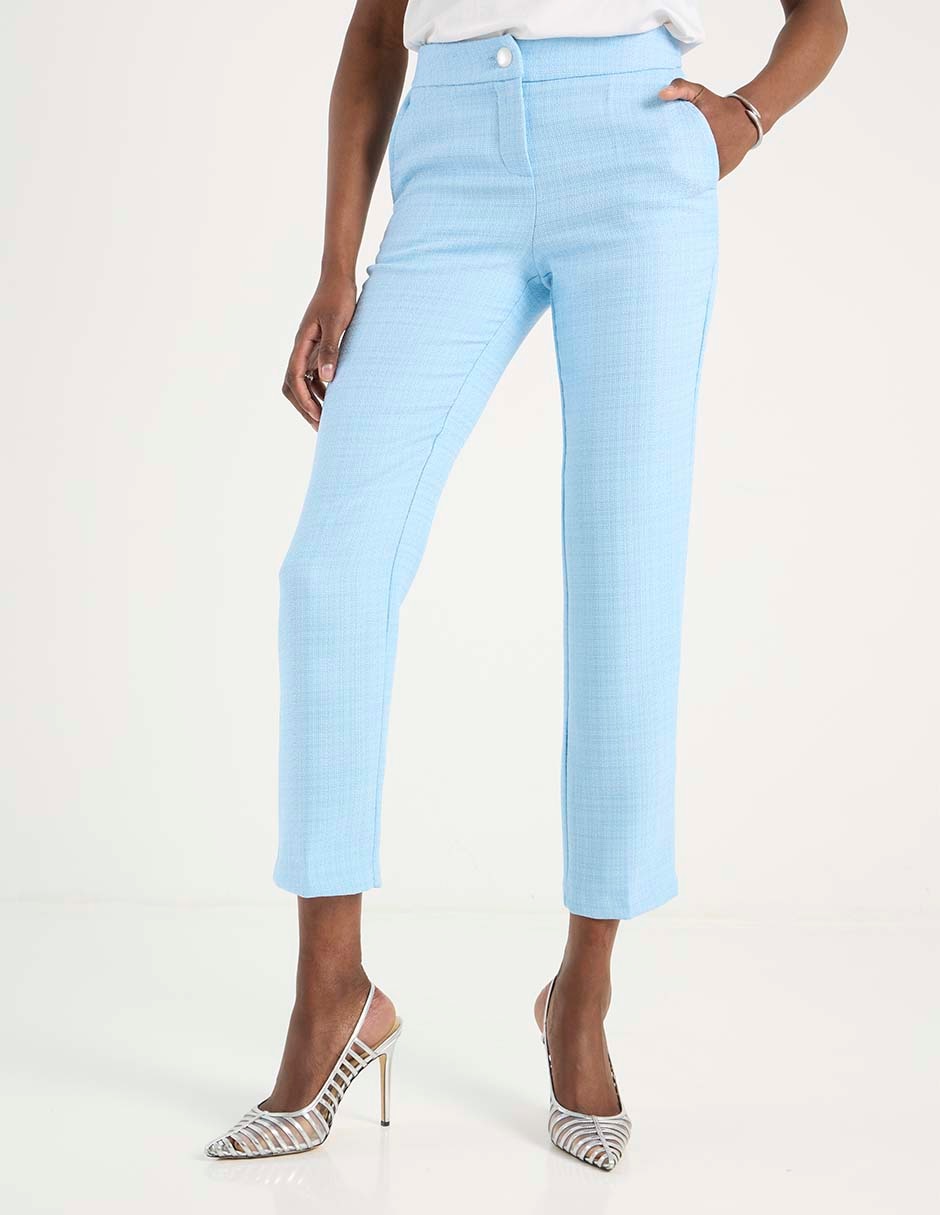 Pantalón capri regular para mujer