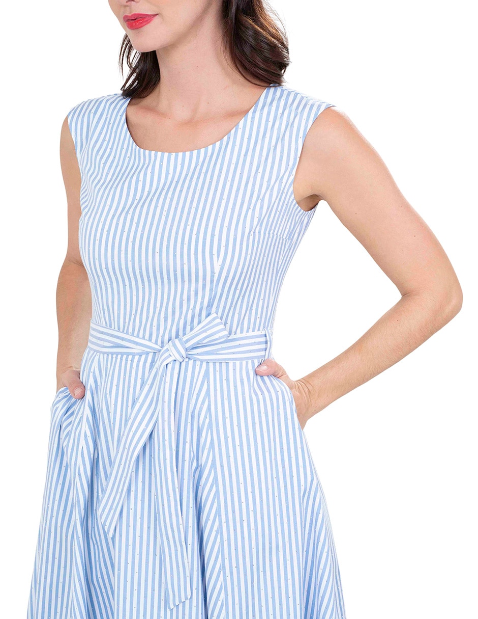 Vestido 3/4 casual para mujer 4