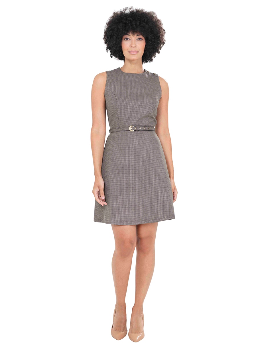 Vestido a la rodilla casual para mujer 2