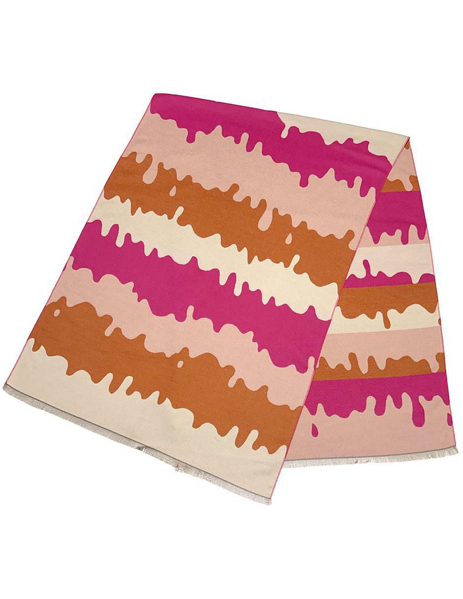 Chal estampado bloques de color 5