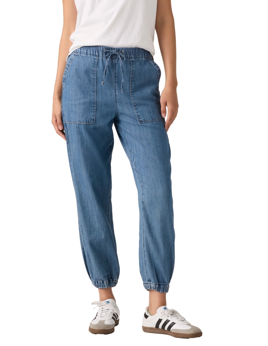 pantalón jogger regular para mujer