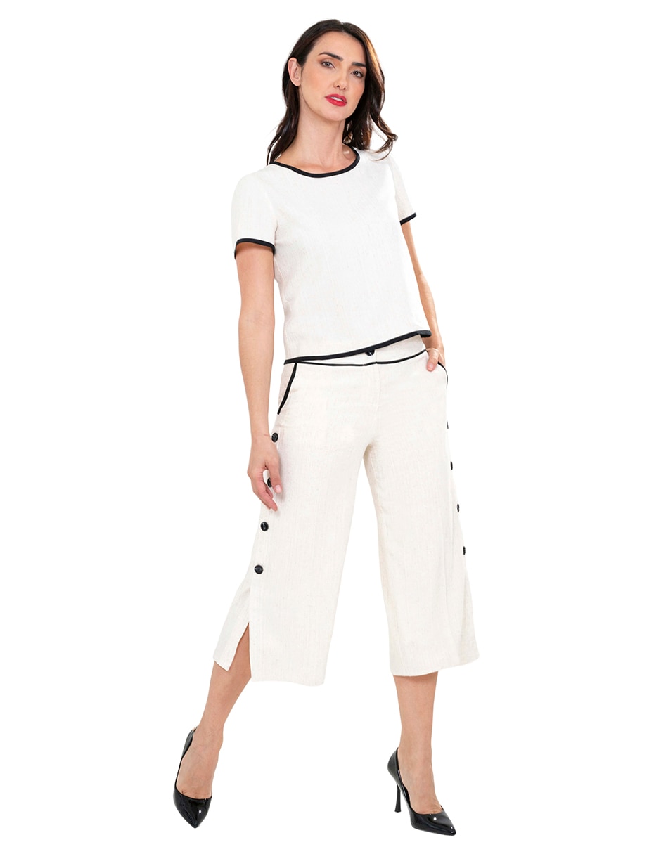 Blusa manga corta para mujer 2