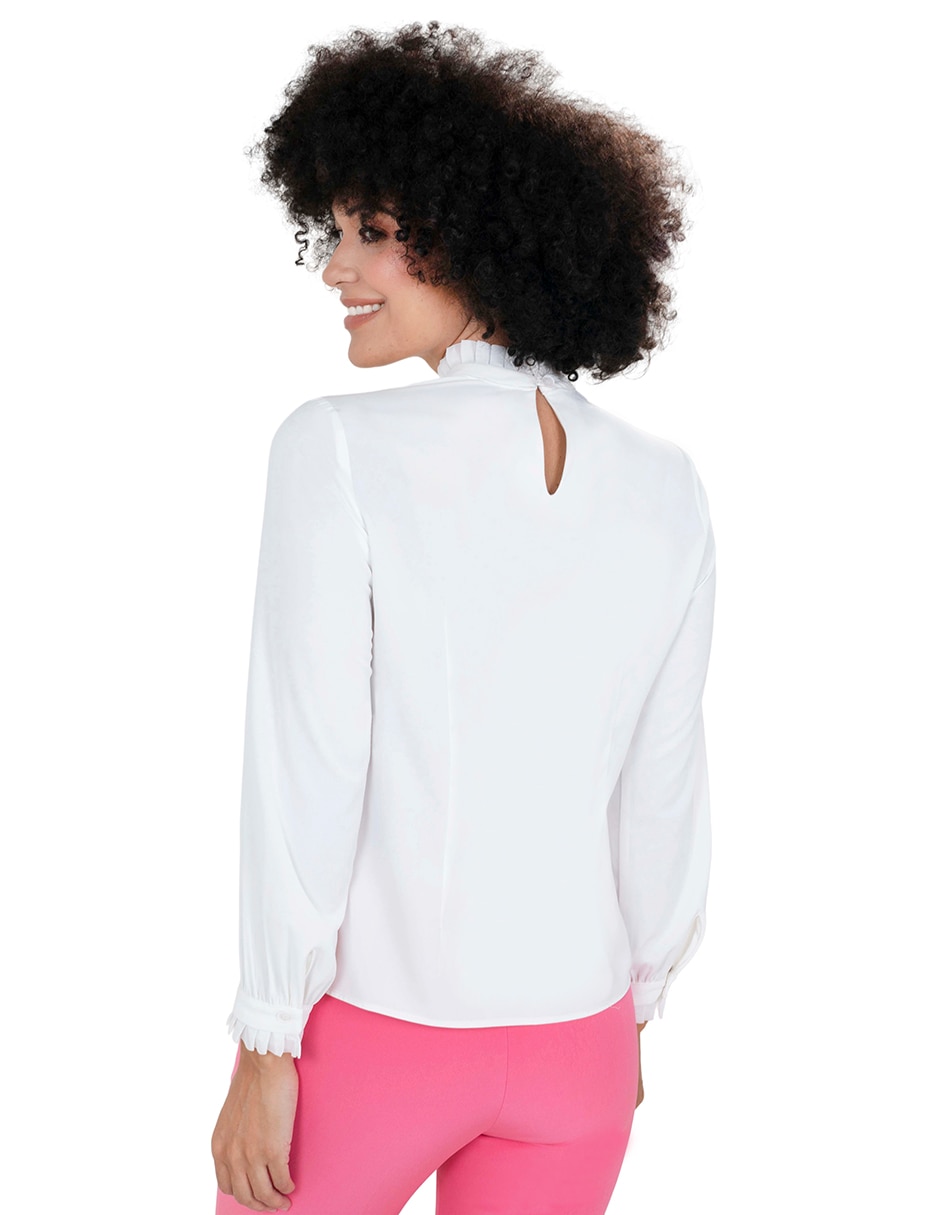 Blusa manga larga para mujer 3