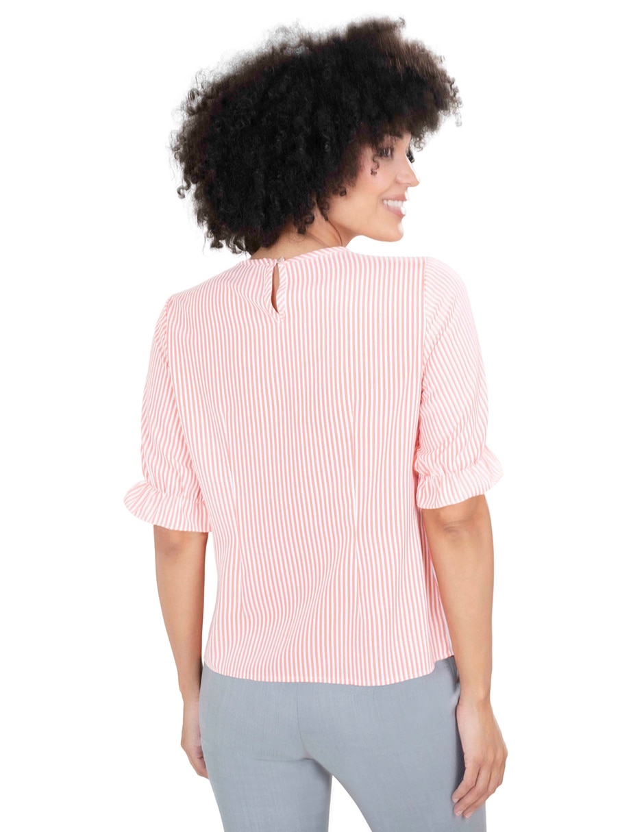 Blusa manga corta para mujer 3