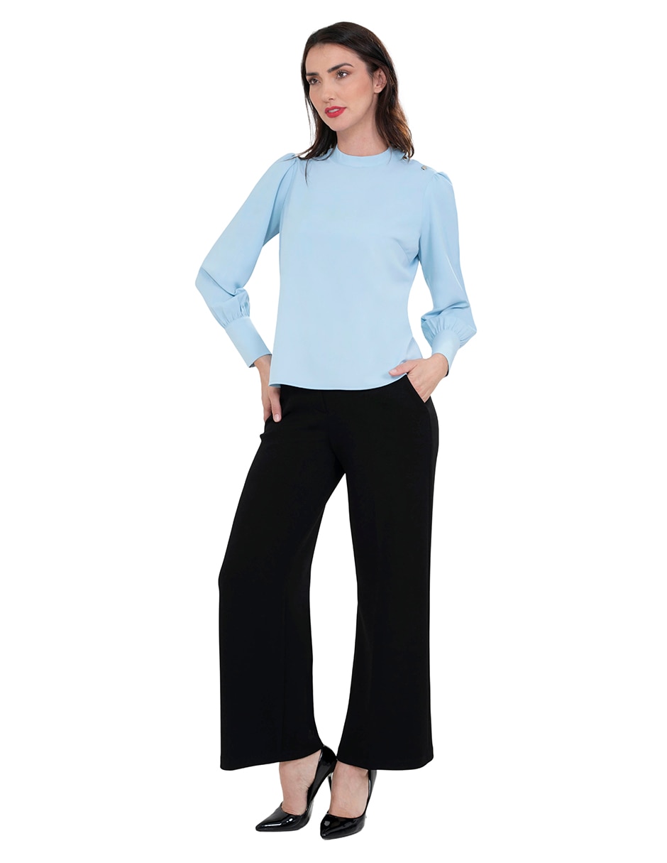 Blusa manga larga para mujer 2