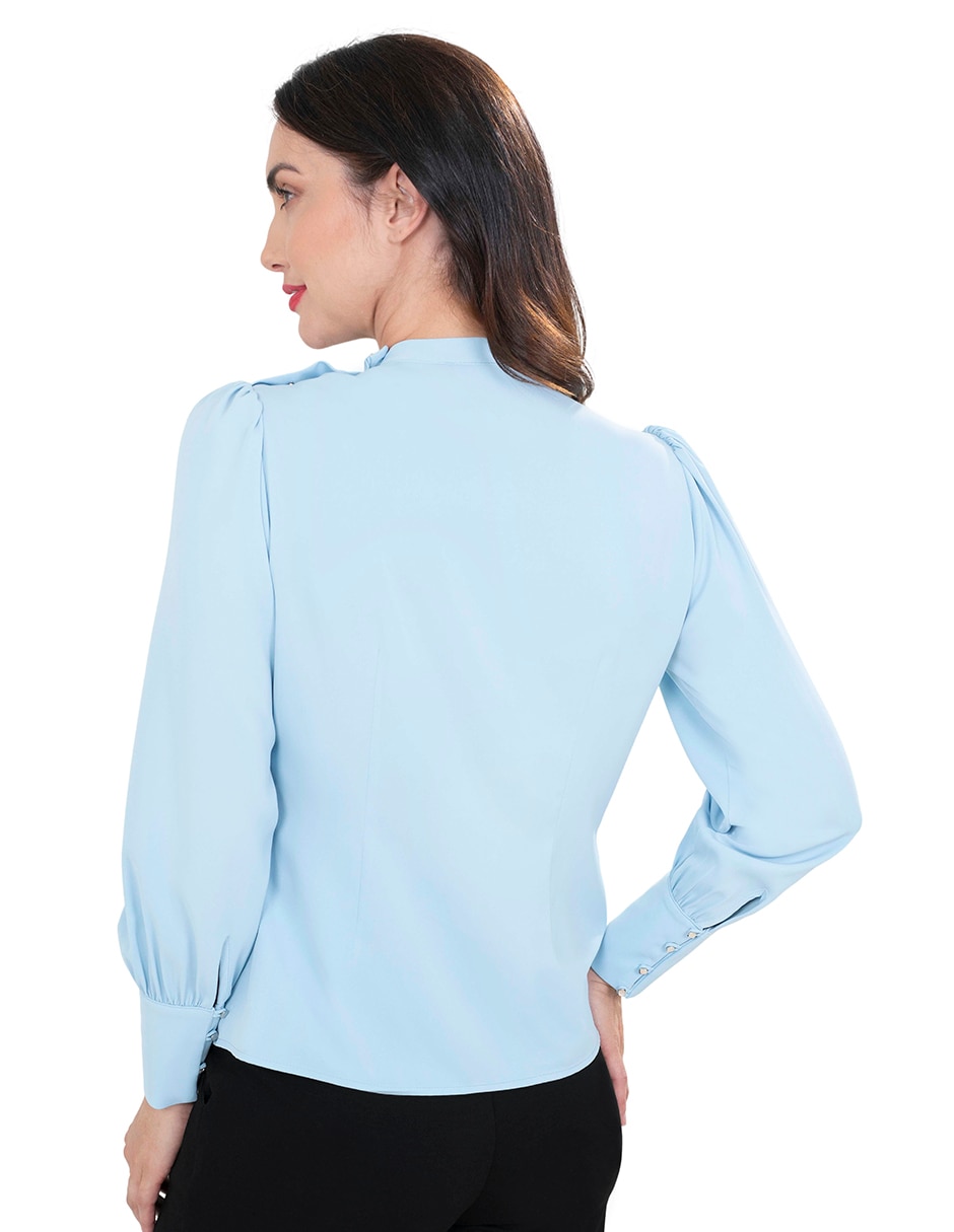 Blusa manga larga para mujer 3