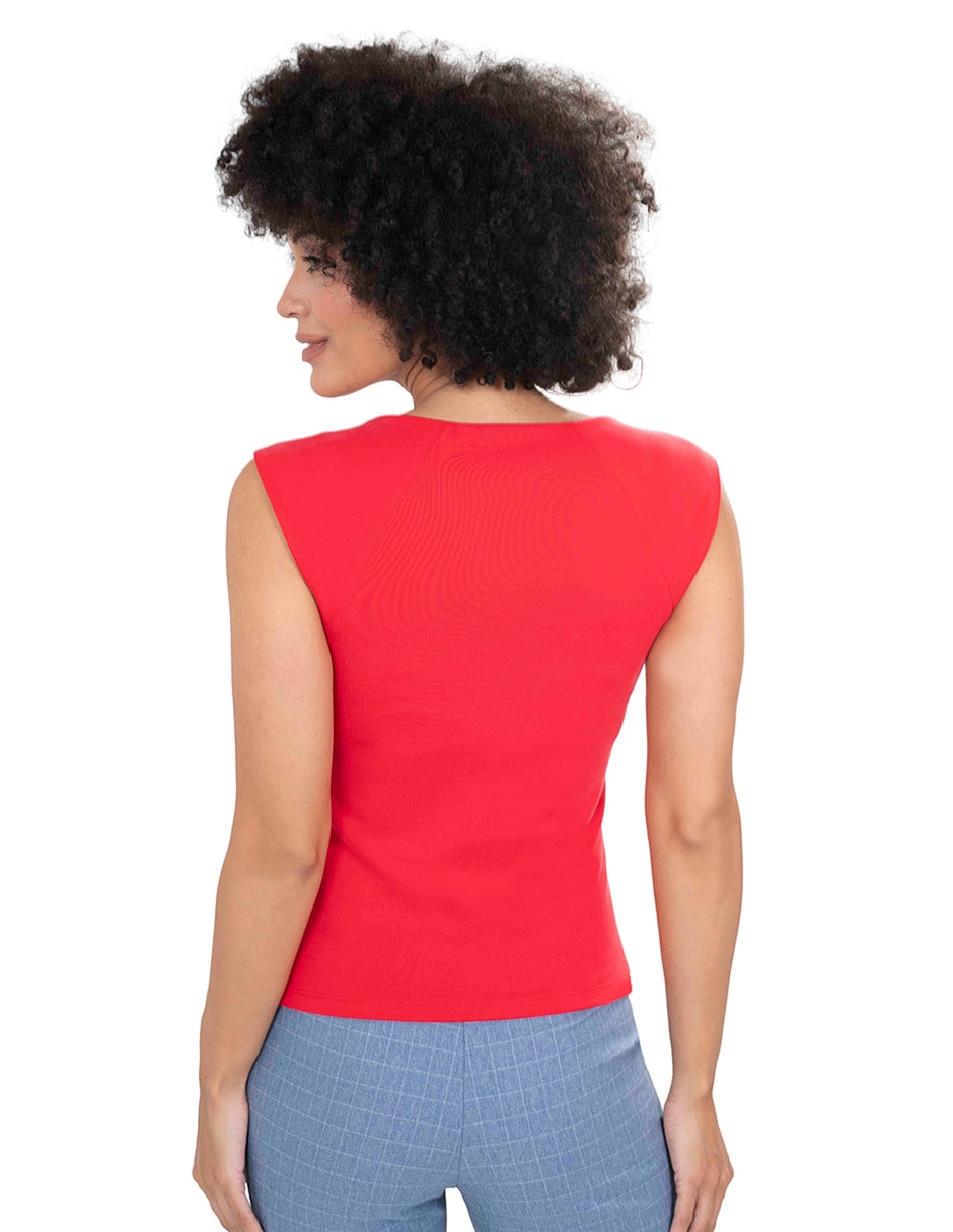 Blusa tirante ancho para mujer 3