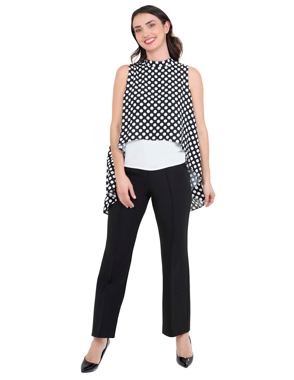 Blusa sin manga para mujer 2