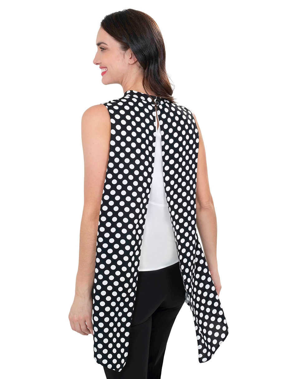 Blusa sin manga para mujer 3