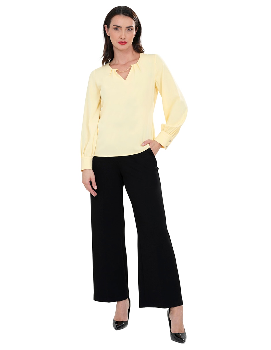 Blusa manga larga para mujer 2